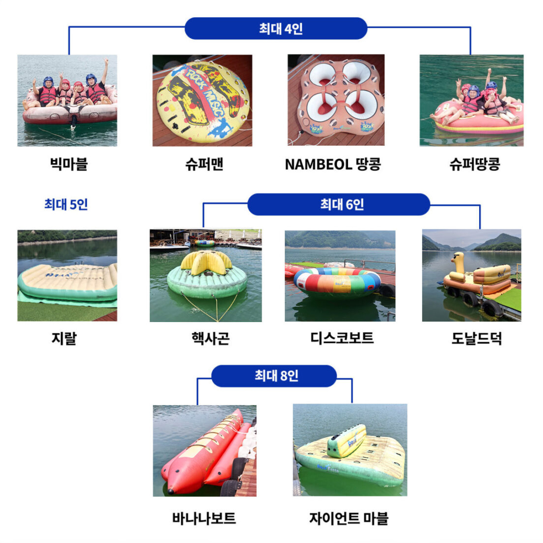 놀이기구 종류